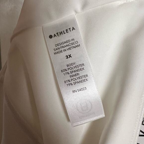 Athleta Ace White Tennis Skort 13.5” Plus Size 3X - Picture 13 of 13